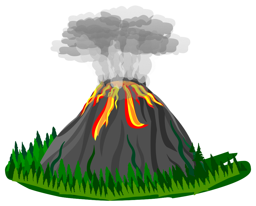 Рассказ о грозных природных явлениях: извержении вулкана, землетрясении, сх...